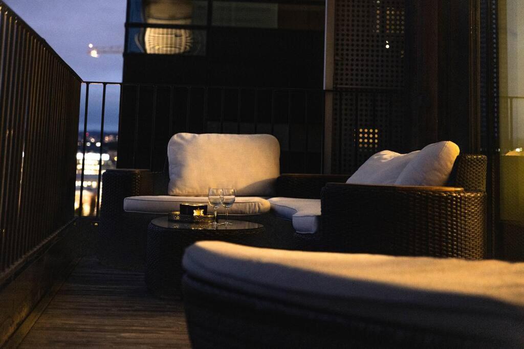 Modern 3Bed Room Sea View Apartment @ Oslo Barcode Luaran gambar