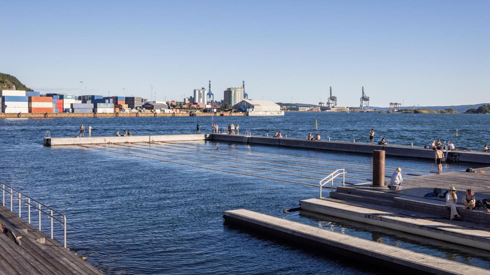 Modern 3Bed Room Sea View Apartment @ Oslo Barcode Luaran gambar